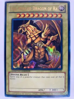 The Winged Dragon of Ra - YGLD-ENG03 - Ultra Rare - Limited Edition - Image 1