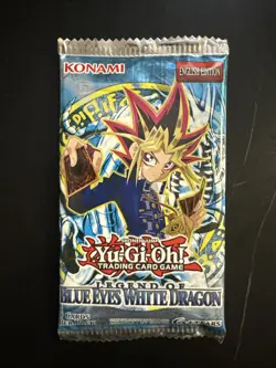 Konami YuGiOh Legend of Blue Eyes White Dragon Booster Pack 728192490040 - Image 1