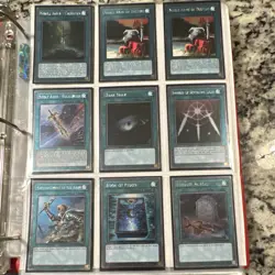 Konami Yu-Gi-Oh! TCG Binder Collection Noble Knights Drystan Borz Merlin Lot - Image 4