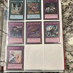 Konami Yu-Gi-Oh! TCG Binder Collection Noble Knights Drystan Borz Merlin Lot - Image 5