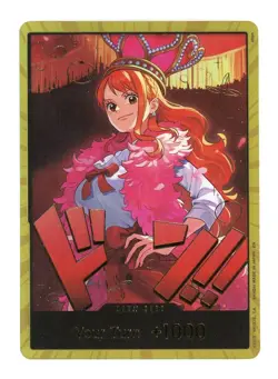 2026 One Piece HEROINES EDITION EB03 Gold Nami Don!! Card - Image 1