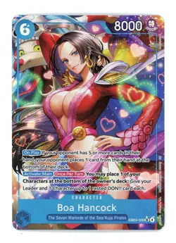 2026 One Piece HEROINES EDITION EB03-026 Boa Hancock Super Rare Alternative Art - Image 1