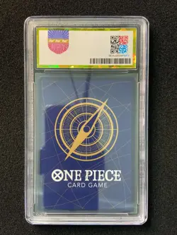 2024 One Piece TCG S-Chinese Shanks #OP01-120 Secret Rare Holo PGS 9.5 LU57 - Image 2