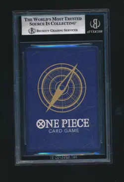 UTA 2024 ONE PIECE OP02-120 SECRET RARE HOLO GRADED BGS 9 MINT - Image 2