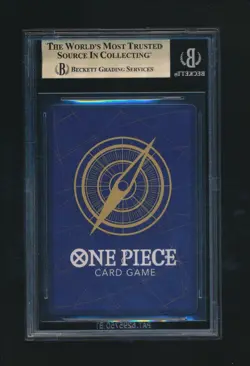 UTA 2024 ONE PIECE P-031 PREMIUM COLLECTION RARE HOLO GRADED BGS 9.5 GEM MINT - Image 2