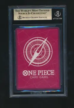 UTA 2024 ONE PIECE P-011 PREMIUM COLLECTION RARE HOLO GRADED BGS 9.5 GEM MINT - Image 2