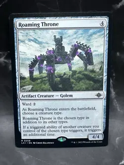 Magic The Gathering (MTG) Card Roaming Throne - The Lost Caverns Of Ixalan (LCI) - Image 1