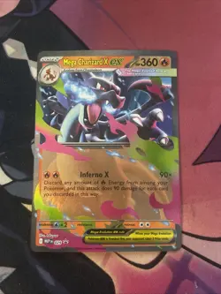 Mega Charizard X EX 029 Black Star Promo Pokemon Card NM - Image 1