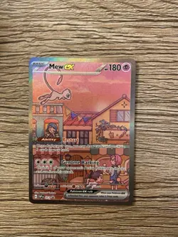 Pokemon TCG Mew EX 053 Black Star Promo 151 Card NM Condition - Image 1