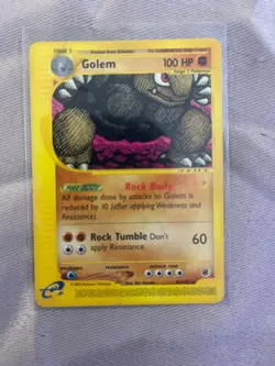 Pokemon Card - Golem Expedition 49/165 Rare Non-Holo - Image 1
