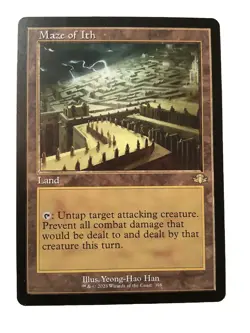 MTG DMR: Maze Of Ith (Land) Retro Frame Rare 398 - Image 1