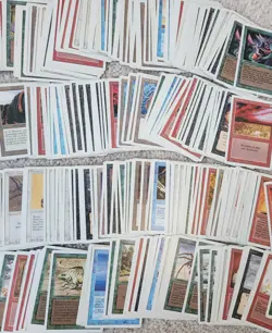 Vintage Magic the gathering Revised lot 450+ cards. White Border 3rd - Image 4