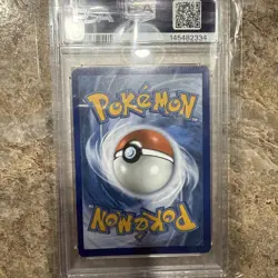Pokemon TCG Team Rockets Moltres EX Card #229 PSA 9 Mint Promo With Stamp - Image 2
