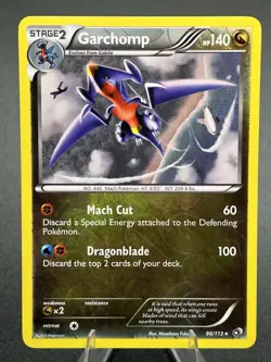 Pokemon Garchomp Holo Rare TCG Card 96/113 Legendary Treasures Series - Image 1