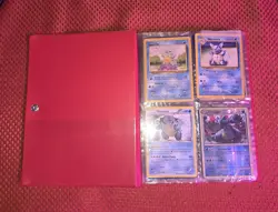 1999 Pokemon Pikachu Binder + Vintage Pokemon Card Lot WOTC HP/DAMAGED READ DESC - Image 3
