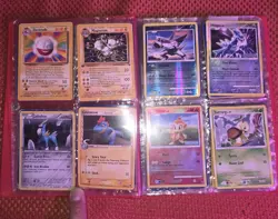 1999 Pokemon Pikachu Binder + Vintage Pokemon Card Lot WOTC HP/DAMAGED READ DESC - Image 5