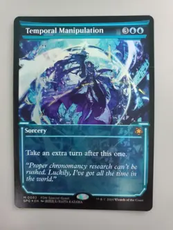 MTG Temporal Manipulation Foundations Special Guests 0082 Foil Showcase Mythic - Image 1