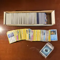1000+ English Pokemon Cards Bulk LP Pack Fresh Mint Condition 2020-now Non Holo - Image 1