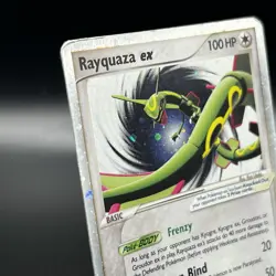 Pokemon Rayquaza ex Promo Holo 039 Nintendo EX Collector's Tin 2006 Card. HP/VG - Image 2