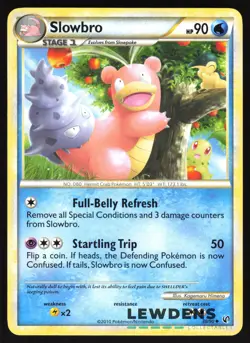 Slowbro - 38/90 - Uncommon - Undaunted - Pokemon Card - Image 1