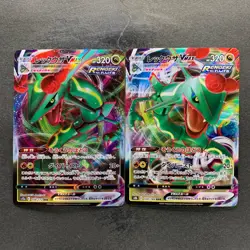 NM 2 card Rayquaza VMAX 108/172 Rayquaza VMAX 120/184 Pokemon 470 - Image 1