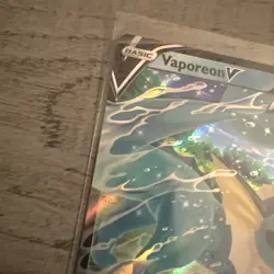 Vaporeon V SWSH150 SWSH: Sword & Shield Promo Cards Holo - Image 3