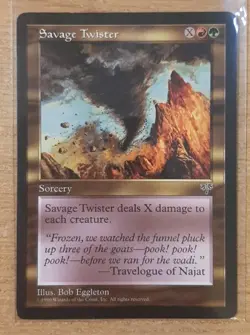 1996 MAGIC THE GATHERING MIRAGE SAVAGE TWISTER TD25 - Image 1
