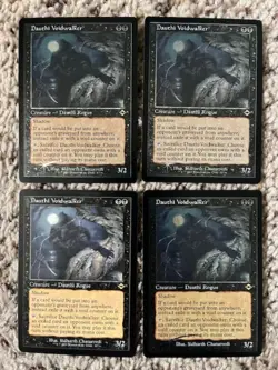 MTG- Dauthi Voidwalker x4 - MH2 Retro (Three are Etched FOIL) - Image 1