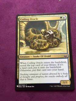 1x Coiling Oracle - NM English MTG - Modern Masters 2017 - Image 1