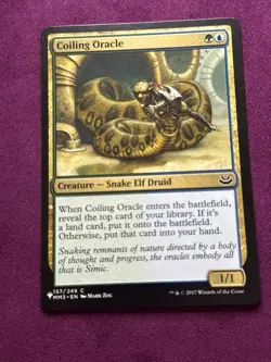 1x Coiling Oracle - NM English MTG - Modern Masters 2017 - Image 3