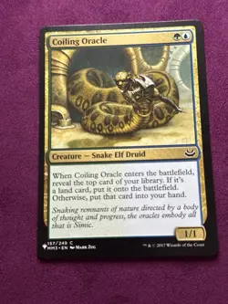 1x Coiling Oracle - NM English MTG - Modern Masters 2017 - Image 4