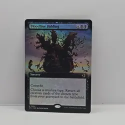 Bloodline Bidding (Extended Art) Lorwyn Eclipsed Foil - Image 1