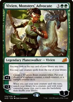 X 1 Vivien, Monsters' Advocate IKO 175 MTG Magic The Gathering - Image 1