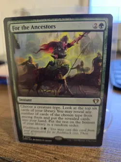 For the Ancestors Commander Masters Regular - Image 1