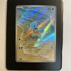Squirtle 170/165 Pokemon SV: Scarlet & Violet 151 Illustration Rare Holo - NM - Image 5