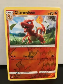 Charmeleon Reverse Holo 13/181 Pokemon Team Up Uncommon - Image 1