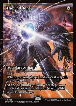 The Endstone - Foil Showcase EOE NM MTG - Image 1