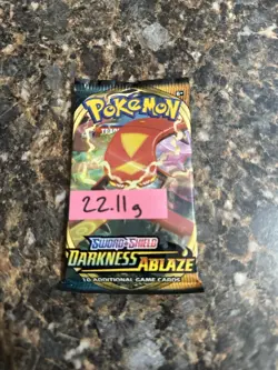 🔥Heavy 22.11 🔥 Pokemon Darkness Ablaze Booster Pack Sealed - Image 2
