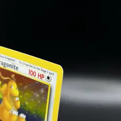 1999 Dragonite 4/62 Fossil Holo Rare 4/62 Pokemon WOTC English LP/NM *HD PHOTOS* - Image 2