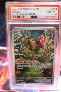 2024 Pokemon Shrouded Fable Okidogi- PSA 10 GEM MINT - Image 1
