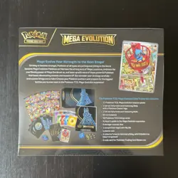 Pokemon Mega Evolution Pokemon Center ETB Lucario Sealed (Some Wear) - Image 4