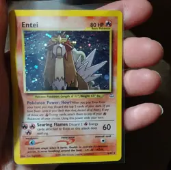 Pokemon Entei 06/64 Neo Revelation Holo Rare Basic 80 HP English Unlimited - Image 1