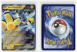 IRON HANDS EX 031/131 PRISMATIC EVOLUTIONS POKEMON TCG NM - Image 3