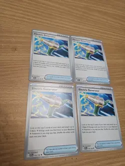 Electric Generator 4x Trainer Playset Item 170/198 Scarlet & Violet Base Pokemon - Image 2