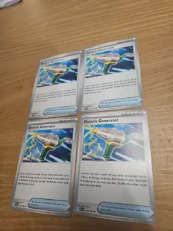 Electric Generator 4x Trainer Playset Item 170/198 Scarlet & Violet Base Pokemon - Image 3
