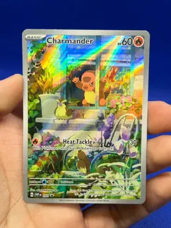 Pokemon Scarlet & Violet Obsidian Flames ETB Charmander 044 Black Star Promo NM - Image 2