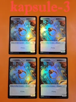 4x Thopter & Ooze (0008) | FOIL TOKEN | Murders at Karlov Manor | MTG Magic - Image 1