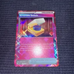 Pokemon Scramble Switch 186/191 Surging Sparks Scarlet & Violet ACE SPEC Rare - Image 1
