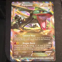 Pokemon Rayquaza EX Dragons Exalted 85/124 Ultra Rare Full Art NM - Image 1