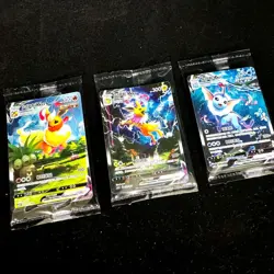 Pokemon TCG S-Chinese Jolteon Flareon Vaporeon Vmax CSHC-003 006 009 HOLO 2024 - Image 3